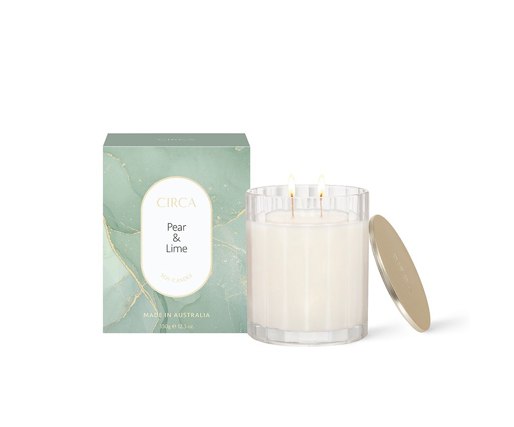 Candle 350g - PEAR &amp; LIME